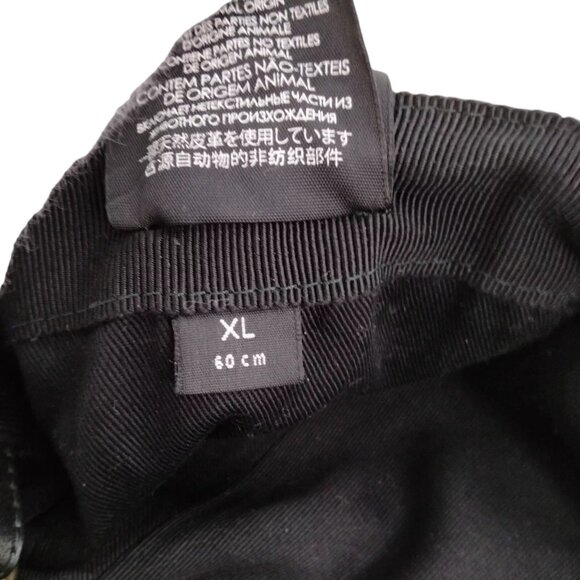 155290AV (S4) Gucci Cap Black PVC - Picture 9 of 10